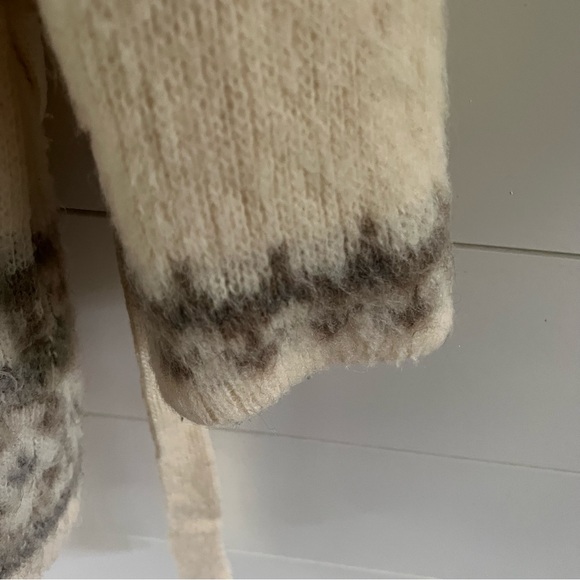 Vintage Alafoss of Iceland Sweater Coat sz L - Picture 4 of 12